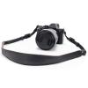 Cwatcun Genuine Leather Camera Strap, Adjustable Neck or Shoulder Sling Strap for Photographers for Nikon Canon Sony Olympus DSLR, Black view 1