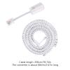 AOOOWER 1 Set Telephone Cord Detangler 360 Degree Rotating Landline Cable Telephone Handset Cord RJ9 Phone Cord Detangler view 4
