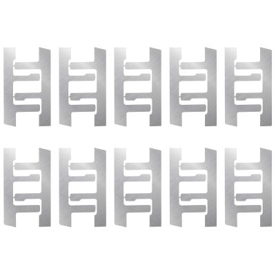 10Pcs Switches Box Electrical F Clip Mounting Straps Electrical Box Clip for Device Mounts