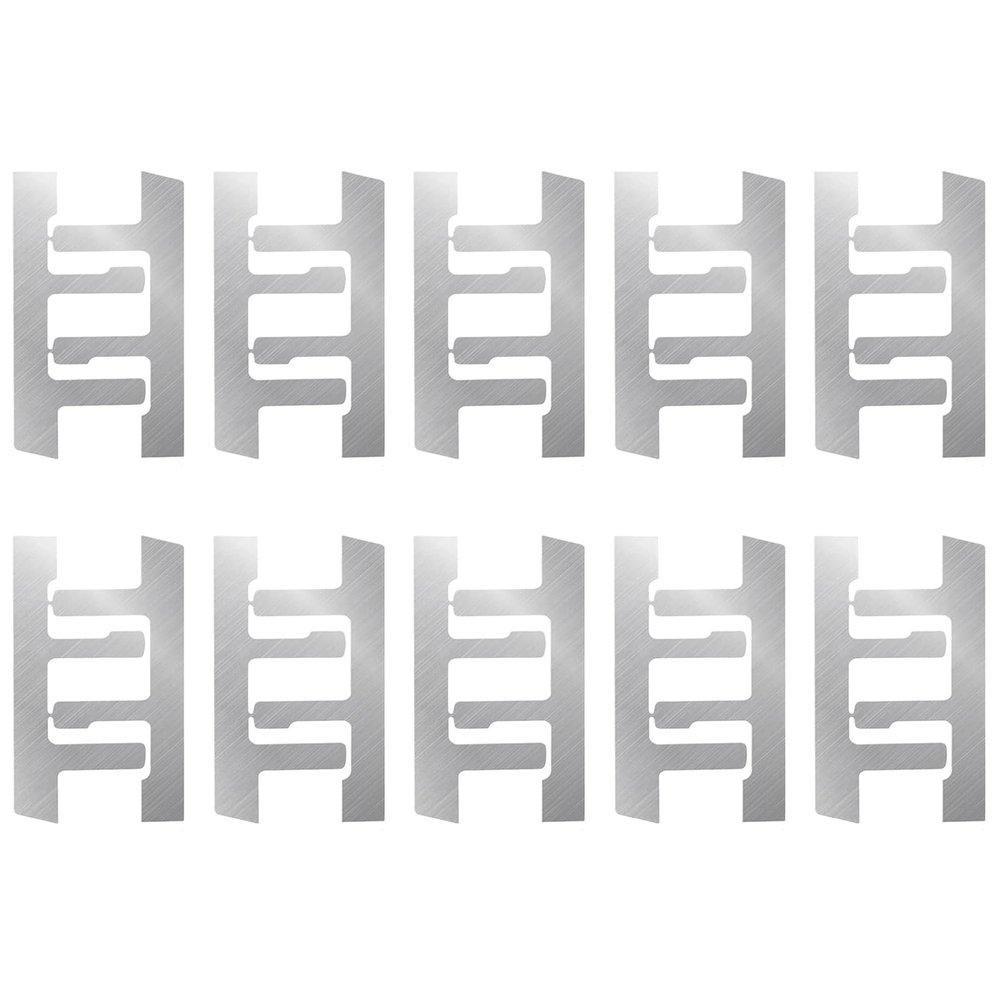 10Pcs Switches Box Electrical F Clip Mounting Straps Electrical Box Clip for Device Mounts