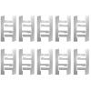 10Pcs Switches Box Electrical F Clip Mounting Straps Electrical Box Clip for Device Mounts view 3