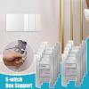 10Pcs Switches Box Electrical F Clip Mounting Straps Electrical Box Clip for Device Mounts view 4