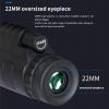Adult Binoculars with Compass & Tripod - Mobile Phone Monocular Telescope, Refractor Astronomy Telescope, Mini Telescope for Outdoor Use view 2