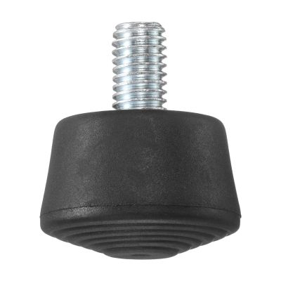 PATIKIL Rubber Foot Spike, Universal Anti-Slip M8 Thread Rubber Tripod Foot Spikes for Monopod Legs Pad Replacement Parts Designed on Smooth Uneven Surface (33x27mm)