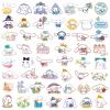 100pcs Cartoon Stickers for Water Bottle, Waterproof Vinyl Decal for Adult Teen Kids Laptop Skateboard Phone Travel Case Bike Guitar Computer Helmet (dsn100) view 4