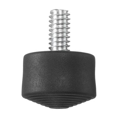 PATIKIL Rubber Foot Spike, Universal Anti-Slip 1/4 Inch Thread Rubber Tripod Foot Spikes for Monopod Legs Pad Replacement Parts Designed on Smooth Uneven Surface (28x21mm)