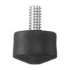 PATIKIL Rubber Foot Spike, Universal Anti-Slip 1/4 Inch Thread Rubber Tripod Foot Spikes for Monopod Legs Pad Replacement Parts Designed on Smooth Uneven Surface (28x21mm) view 1