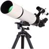 TYUHDUYUR 2021 Updated Telescopes for Astronomy Beginners 45 Degree Erect Zenith Mirror 80mm Large Diameter 5x24 Finder Telescope for Kids with Backpack and Tripod (Color Package 1) Package 1 view 1
