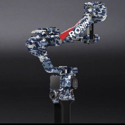 Anti-Scratch Decal Skin for DJI RS4 Stickers Stabilizer Head Protection Vinyl Wrap Film Protector Coat Ronin RS 4 S4 RoninS4 (Digital Camo Navy)