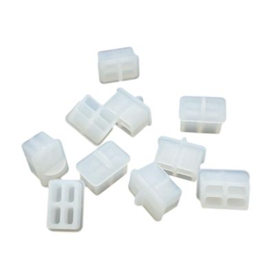 AOOOWER 10Pcs Fiber Interfaces Protectors Caps Cage for Convenient Storage and Usage