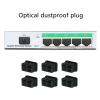 AOOOWER 10Pcs Fiber Interfaces Protectors Caps Cage for Convenient Storage and Usage view 2
