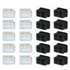AOOOWER 10Pcs Fiber Interfaces Protectors Caps Cage for Convenient Storage and Usage view 3