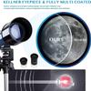 TYUHDUYUR Telescope for Adults Astronomy Beginners 70Mm Refractor Telescopes with Adjustable 51 Inch Tripod Phone Adapter Erect-Image Diagonal and Moon Filter view 2