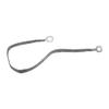 KarParts360 Ground Strap | Copper Conductor Material | Gray and Silver Color | 2 Conductors view 1