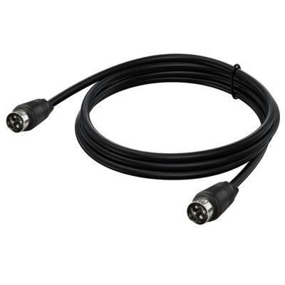 4 Pin DIN Male to Male Adapter Extension Cable for Connecting DVRs and Sound Systems