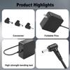 65W Laptop Charger for Asus Vivobook S14 S15 L210MA L210M L210 L510MA L510M L510 L410MA L410M L410 R540SA R540S R540LA R540L R540NA R540N R540 R515M R515 R541U R541N R541 R420M R416S Laptop view 2