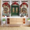 10x8ft Shop Photography Background Winter Snow Christmas Family Party Birthday Portrait Background view 3