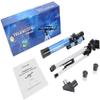 TYUHDUYUR Kids Telescope for Adults Astronomy Beginners 40mm Aperture 400mm Focal Length Mount Astronomical Refracting Telescope Fully Beautiful Home view 2