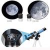TYUHDUYUR Kids Telescope for Adults Astronomy Beginners 40mm Aperture 400mm Focal Length Mount Astronomical Refracting Telescope Fully Beautiful Home view 3