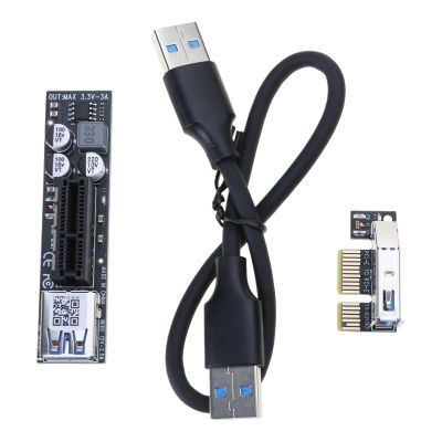 PCI-E USB3.0 Extension Cable 8Gbps High Speed for Mainboard PCIE Expansion Adapter Cord 30cm 60cm