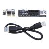 PCI-E USB3.0 Extension Cable 8Gbps High Speed for Mainboard PCIE Expansion Adapter Cord 30cm 60cm view 4