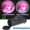 TYUHDUYUR Monocular Telescope Monocular Telescope 80x100 high Power BAK4 Portable Waterproof Prism for Observation of Birds Camping Concert Travel Telescopes Gift Boy Gift view 4