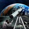 Professional Astronomical Telescope Monocular Hight Definition 350X Refractive Space Scope Refractor Telescopes for Adults Kids Children with Tripod & Finder Scope + 2Extender + Moon Filter+3 Eyepiece view 4