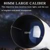 TYUHDUYUR Super Binoculars Telescope for Beginners Adults 80 Mm Astronomical Refractor Telescopes with Height Adjustable Tripod Phone Mount Moon Filter 3X Barlow Lens Viewing The Natural Scenery view 2