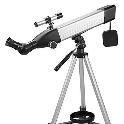 TYUHDUYUR Professional Portable Observation and Learning Telescope Professional Astronomical Telescope Monocular 60MM Refractive Outdoor Travel Spotting Scope with Tripod for Beginners