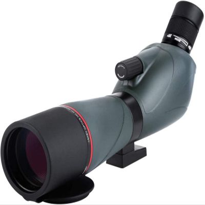 Adult Binoculars for Bird Watching, 20-60x80 Zoom Monocular Telescope with Large Objective Lens, BAK4 Prism, Waterproof, Connects to Mobile Phone, Includes Large Tripod