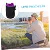 LOORGVEL Shockproof Camera Lens Case Bag Thick Neoprene Pouch with Belt Loop and Clip for DSLR Lens Protection Against Drops Scratches and Water Splashes view 2