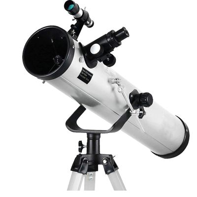 TYUHDUYUR Telescopes for Astronomy Telescope for Kids and Beginners 125mm Gauge Reflection Telescope Telescope with Adjustable Tripod and 5x24 Finder Beautiful Home (Package 4)