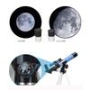 TYUHDUYUR High Power HD Kids Telescope for Adults Astronomy Beginners 40mm Aperture 400mm Focal Length Mount Astronomical Refracting Telescope Fully-Coated Glass Optics Blue view 2
