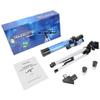TYUHDUYUR High Power HD Kids Telescope for Adults Astronomy Beginners 40mm Aperture 400mm Focal Length Mount Astronomical Refracting Telescope Fully-Coated Glass Optics Blue view 3