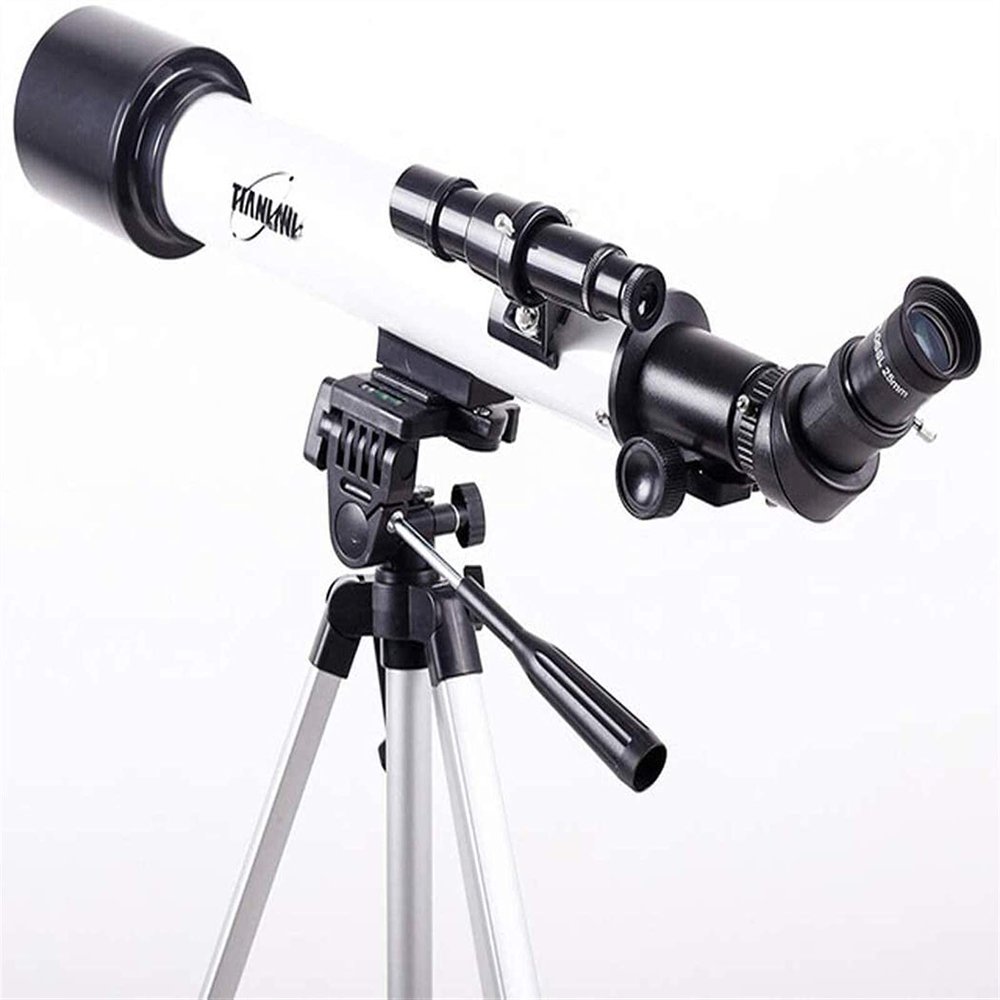 TYUHDUYUR Telescope for Astronomy 60mm Aperture 500mm Mount Astronomical Refracting Telescope 1.5X Erecting Eyepiece 3X Barlow Lens