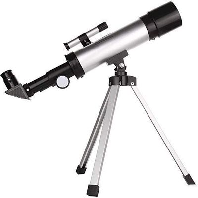 TYUHDUYUR Updated Newest Refractor Telescope with Tripod & Finder Scope Portable Telescope for Kids & Astronomy Beginners Travel Scope with Phone Mount & Tripod