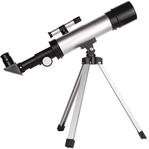 TYUHDUYUR Updated Newest Refractor Telescope with Tripod & Finder Scope Portable Telescope for Kids & Astronomy Beginners Travel Scope with Phone Mount & Tripod