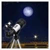Telescopes for Kids Beginners Wide-Angle Astronomical Telescope 150X Monocular Lunar Observation Telescope Starter Scope with Tripod & Smartphone Adapter Great Gift for Adults Beautiful Home view 3