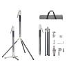Harlowe Rocket Monopod and Fluid Head Kit for Photographer Camera and Lights 360 Swivel Carbon Fiber Monopod Stand and Fluid Head for Studio/Travel Photography and Video Recording view 1