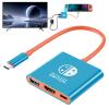 Klipdasse Switch TV Adapter- 4K/60Hz HDMI 2.0A Adapter, PD100W, USB 3.0 Port- Switch Charger Dock-Compatible with Nintendo Switch/OLED view 1