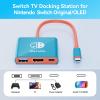 Klipdasse Switch TV Adapter- 4K/60Hz HDMI 2.0A Adapter, PD100W, USB 3.0 Port- Switch Charger Dock-Compatible with Nintendo Switch/OLED view 2