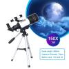 TYUHDUYUR Binoculars Astronomical Telescope 150X High Magnification 70mm Aperture Wide-Angle Monoculars with Tripod for Astronomy Beginners view 3