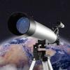 TYUHDUYUR High Power HD Children Telescope + Microscope Astronomical Telescope Student Education Microscope with 2 Eyepieces+3X Barlow Lens+Tripod Great Astronomy Gift for Beginner Friends Family view 4