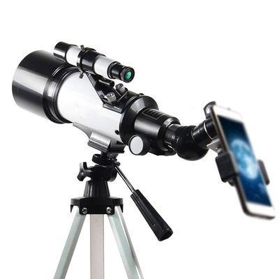 Telescope for Adults Kids Beginners 70mm Aperture 400mm Astronomical Refracting Telescope BAK4 Prism FMC Lens Telescope for Astronomy with Smartphone Adapter and Tripod for Observe The Moon