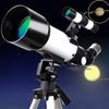 Telescope for Adults Kids Beginners 70mm Aperture 400mm Astronomical Refracting Telescope BAK4 Prism FMC Lens Telescope for Astronomy with Smartphone Adapter and Tripod for Observe The Moon view 2
