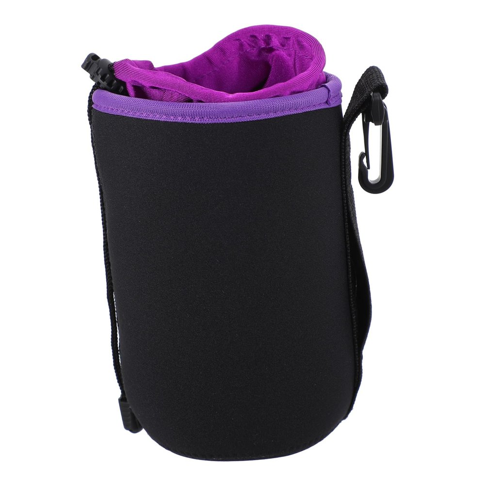 HOMOCONO Neoprene Camera Lens Pouch Thick Shockproof Protective Case for DSLR Photographers Dust Resistant Compact Carrying Bag