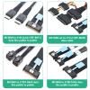 8i 74Pin to Two 8611 Interfaces Conversion Adapter Cable Extender Cord for Hard Disk Server Cable 50CM view 2