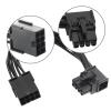 AOOOWER 8Pin Computer Mainboard Graphics Card Extension Cable PCIE 8Pin to 8pin Male/Female Extension Cord view 2