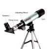 Monocular Telescope 90X Monoculars Childrens Astronomical Telescope for Astronomical Observation/Land Use with 50Mm Multilayer Coating Optical Glass with 1.5X Extender/H6 Moon Viewer/H20 Eyepiece/Tri view 3