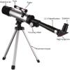 TYUHDUYUR Monocular Telescope for Adults Monocular 360x50mm Astronomical Telescope Tube Refractor Monocular Spotting Scope with Tripod Astronomical Telescope Beautiful Home view 3